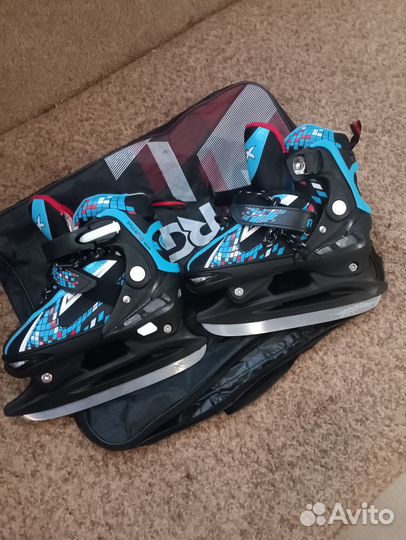 Коньки детские раздвижные 30/ 34