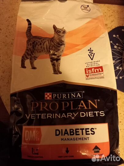 Корм для кошек проплан диабет