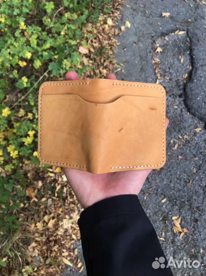 Бумажник мужской натуральная кожа
