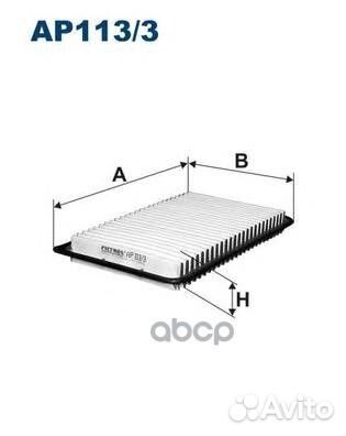 Фильтр воздушный mazda 3 1.4/1.6 03- AP 113/3 F