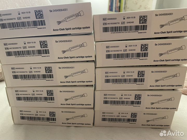 Картриджи акку чек