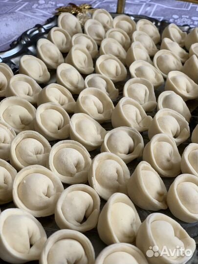 Домашние пельмени вареники