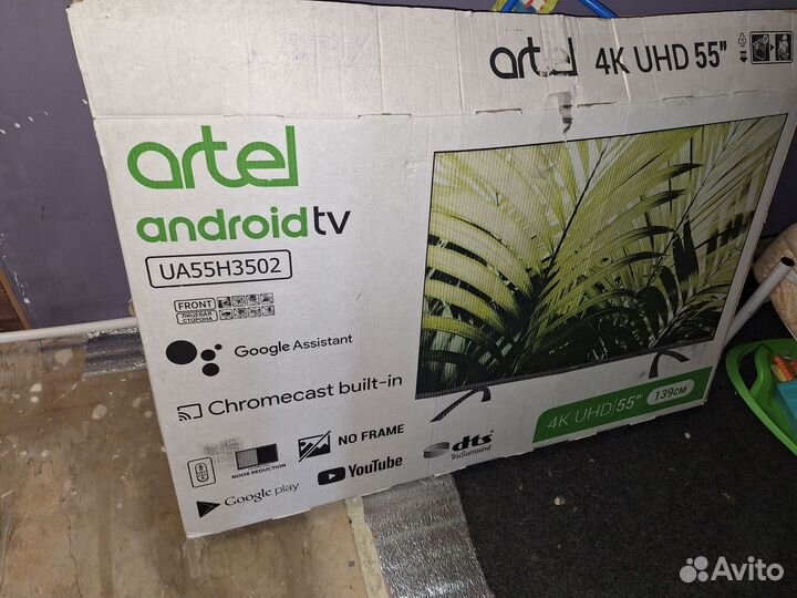 Телевизор SMART tv бу Artel 139 см