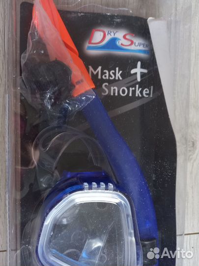 Маска и трубка для снорклинга для взрослых