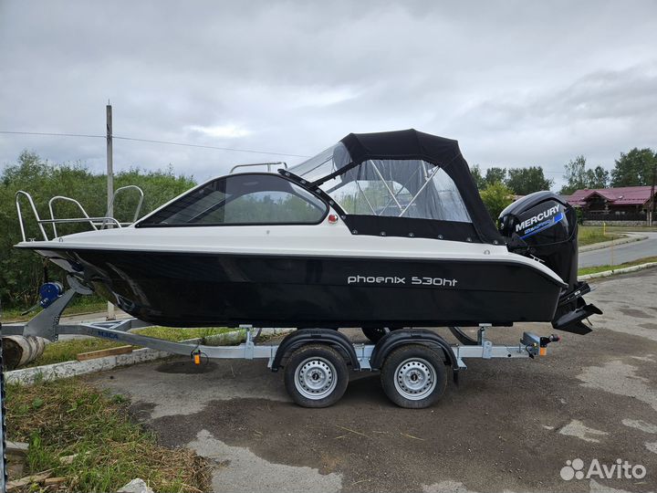 Катер Phoenix 530HT с мотором Mercury F 75 elpt