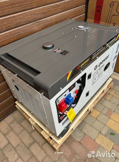 Дизельный генератор 12 кВт G-power