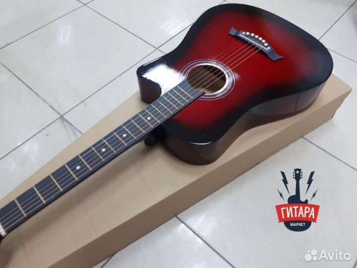 Гитара с анкером Belucci bc 3810 RDS