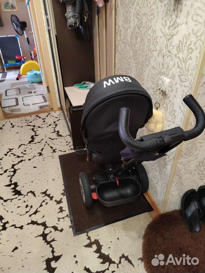 Детский трехколесный велосипед bmw