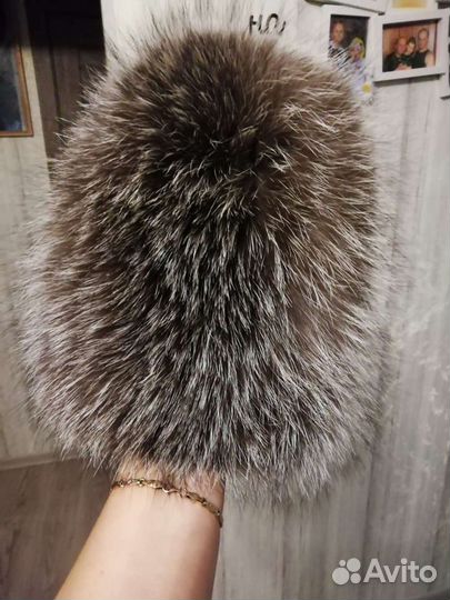 Новая Шапка чернобурка