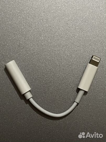 Переходник Lightning на 3.5 jack(AUX)