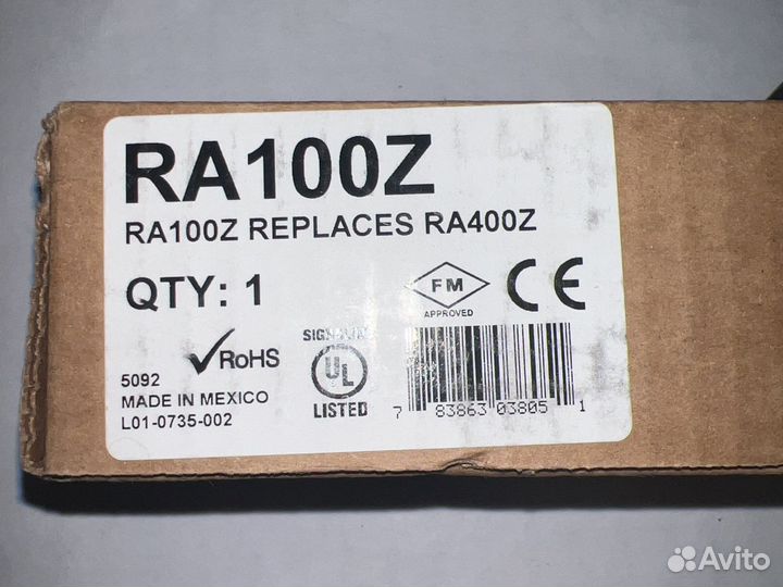 System Sensor RA100Z