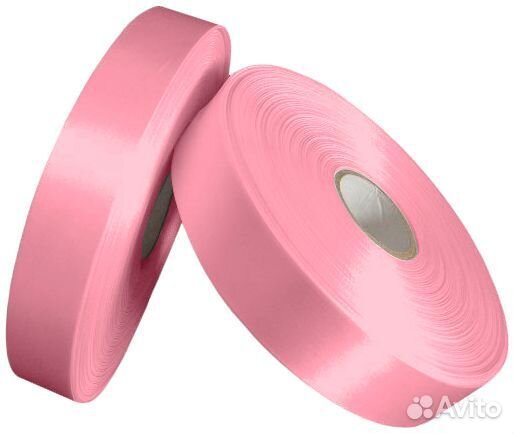 Цветная лента 40мм х 200 м, розовый