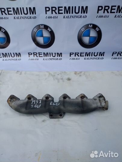 BMW 5 E60 коллектор выпускной