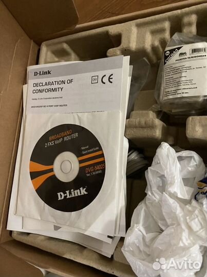 Продам роутер D-link dvg5402sp