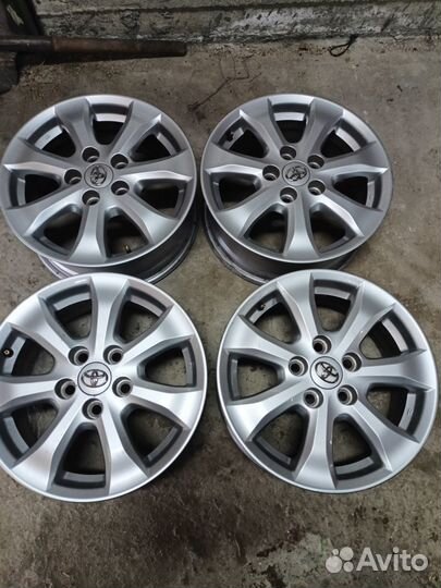 Литые диски r16 toyota