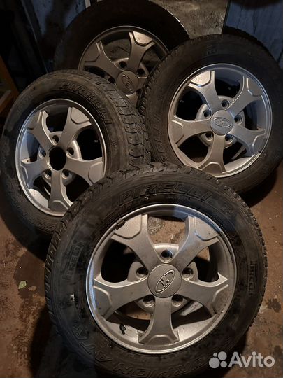 Литые диски р16 на Ниву