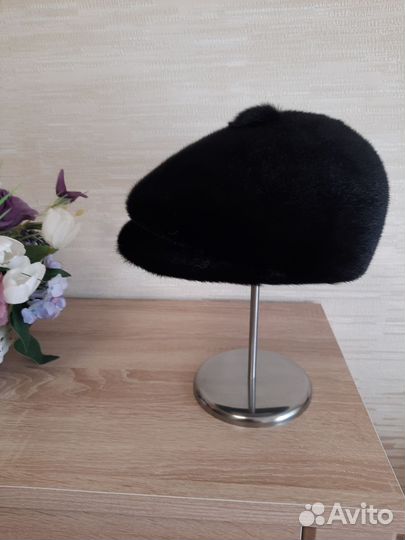 Меховая мужская кепка