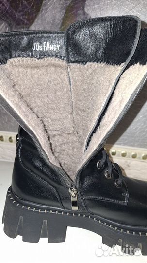 Ботинки зимние натуральная кожа 39