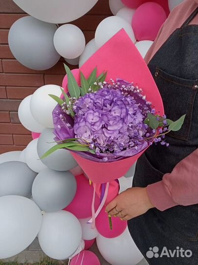 Гортензия букет