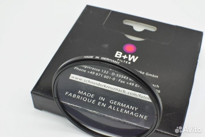 Светофильтр B+W 62 mm UV haze MRC-Nano Clear