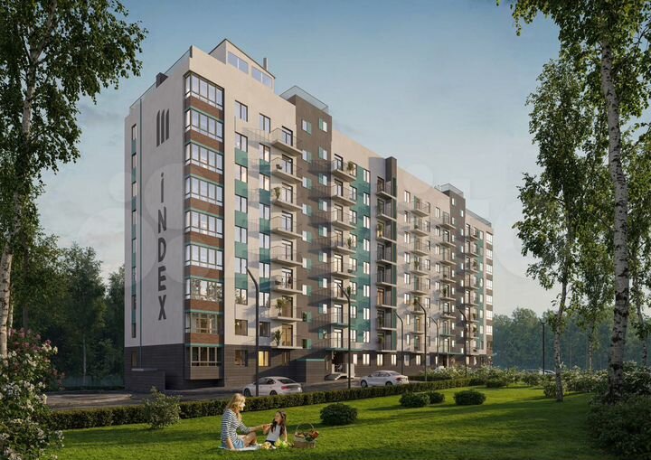 3-к. квартира, 51,3 м², 5/9 эт.