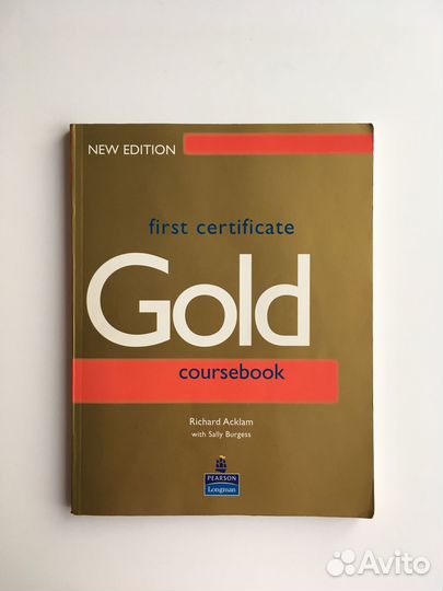 FCE First Certificate Gold учебник рабочая тетрадь