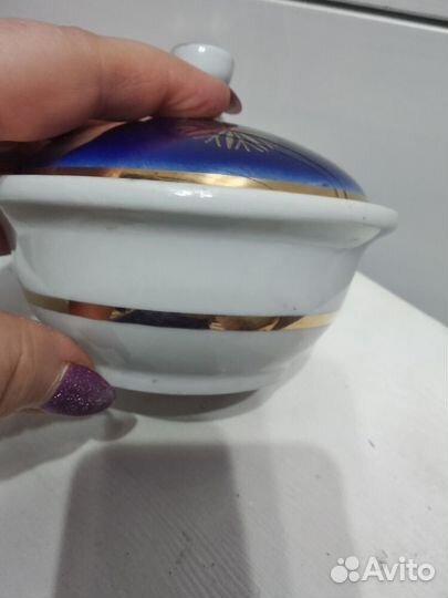 Сахарница, маслёнка