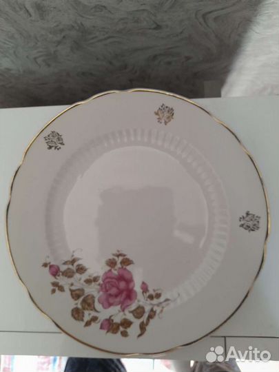 Фарфоровое блюдо большое 30 см