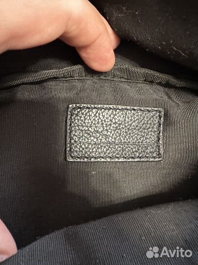 Сумка бананка кожаная ASOS