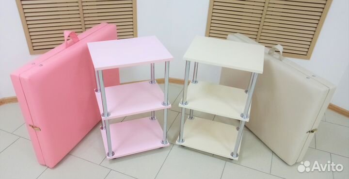 Тележка косметолога Этажерка Столик на колесиках