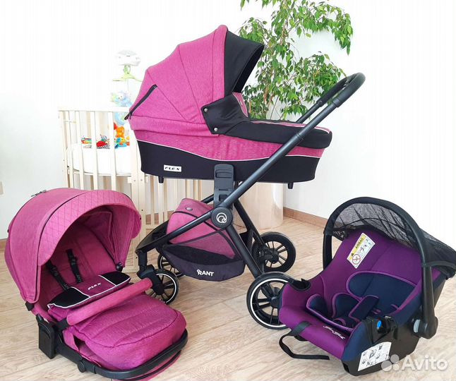 Коляска 3в1 Rant (Carrello)