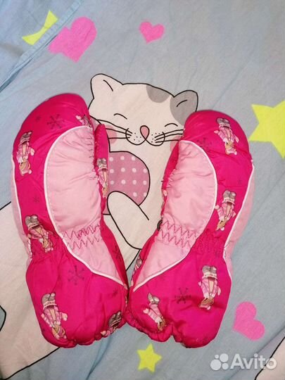 Варежки для девочки