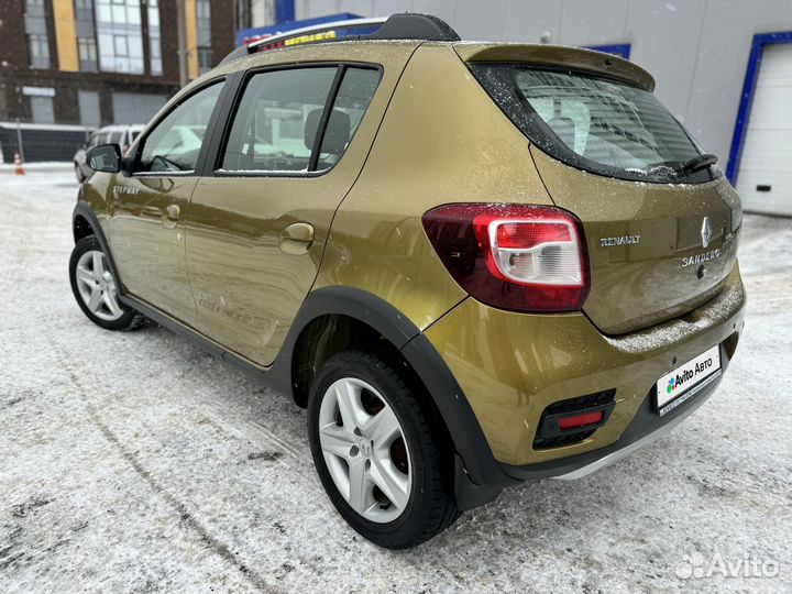 Renault Sandero Stepway 1.6 МТ, 2014, 91 338 км