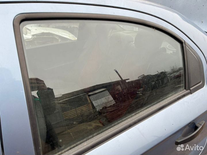 Стекло задней левой двери Chevrolet aveo t250