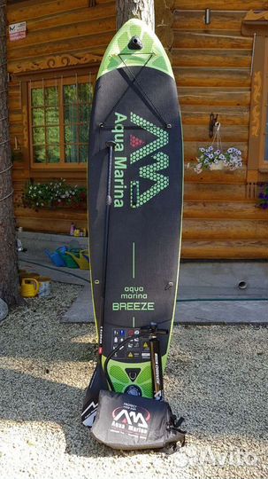 Доска для серфинга с веслом. SUP Аqua Marina