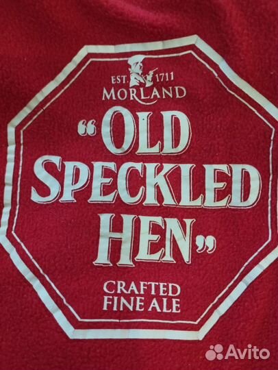 Мягкая шляпа с рекламой английского пива