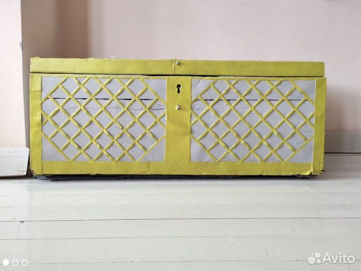 Сундук деревянный старинный антиквариат