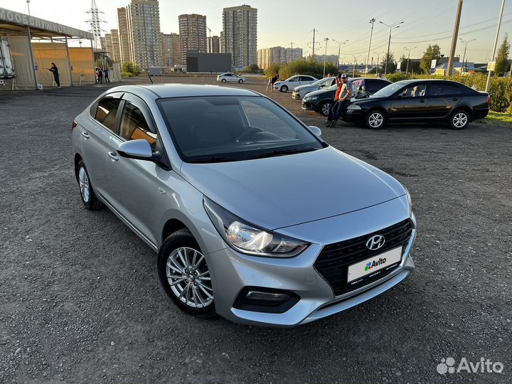 Hyundai Solaris 1.6 AT, 2018, 52 225 км