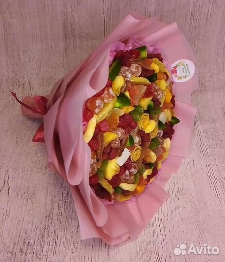 Подарок девушке, маме. Букет из сухофруктов