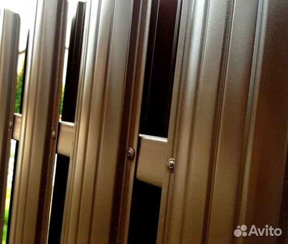 Штакетник металлический, в наличии и под заказ