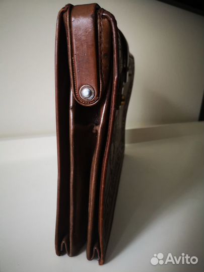 Портфель мужской из натуральной кожи