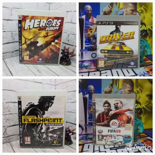 Диски Ps3 для доставки