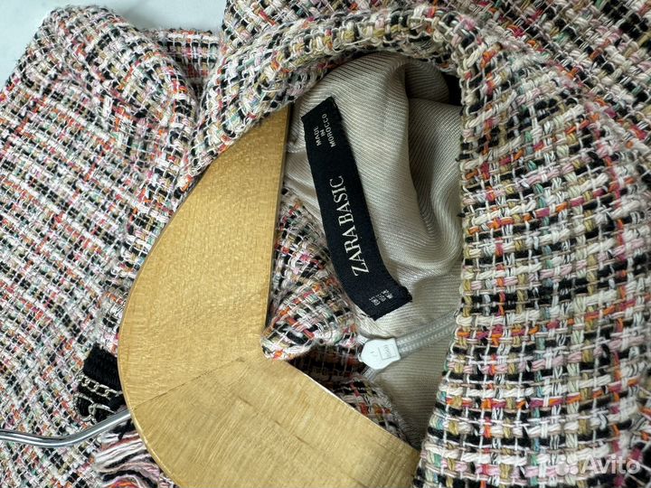 Твидовый комбинезон zara