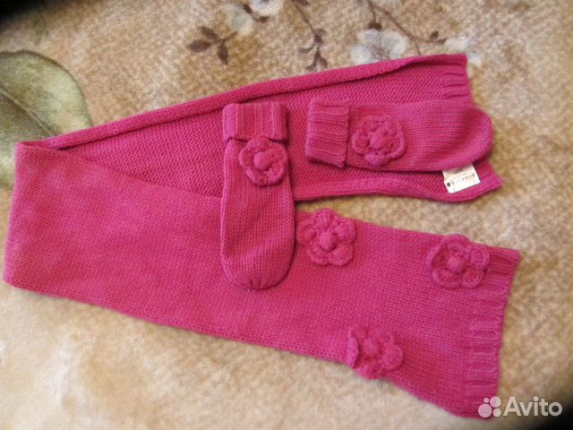 Шарф и варежки