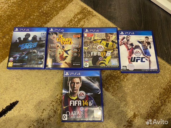 Диски игры на ps4