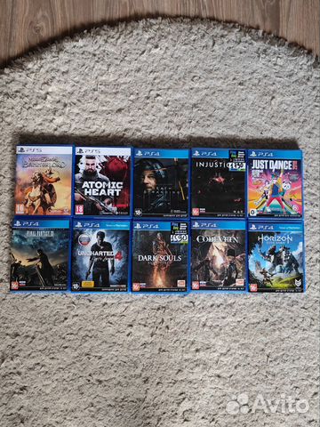 Диски на sony playstation 4/5 купить в Барнауле | Электроника | Авито