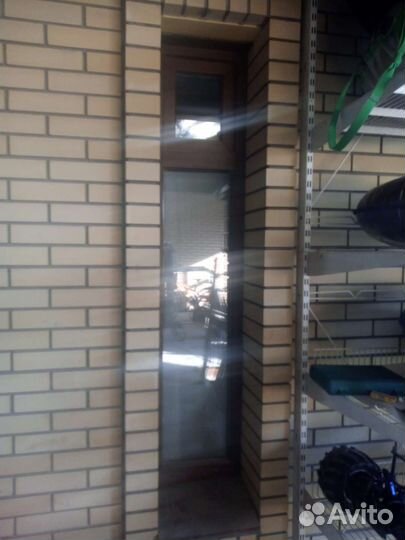 Окна пластиковые бу коричневые кэшированные