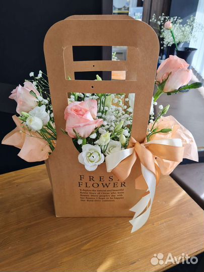 Живые цветы букеты