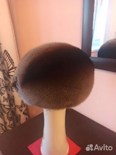 Берет норковый