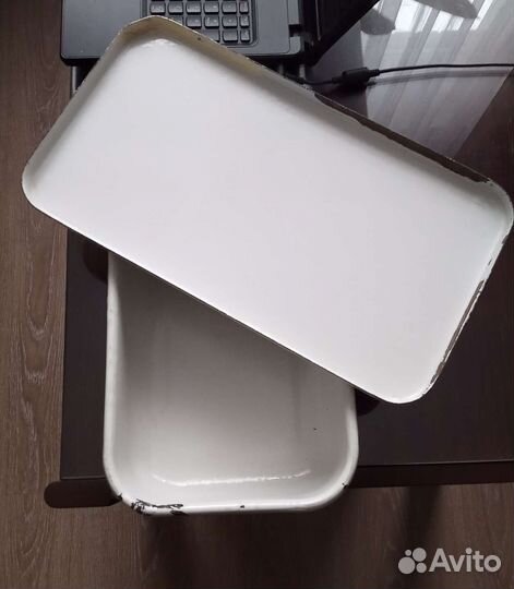 Лоток эмалированный, разм. 38-21,лоток для яиц